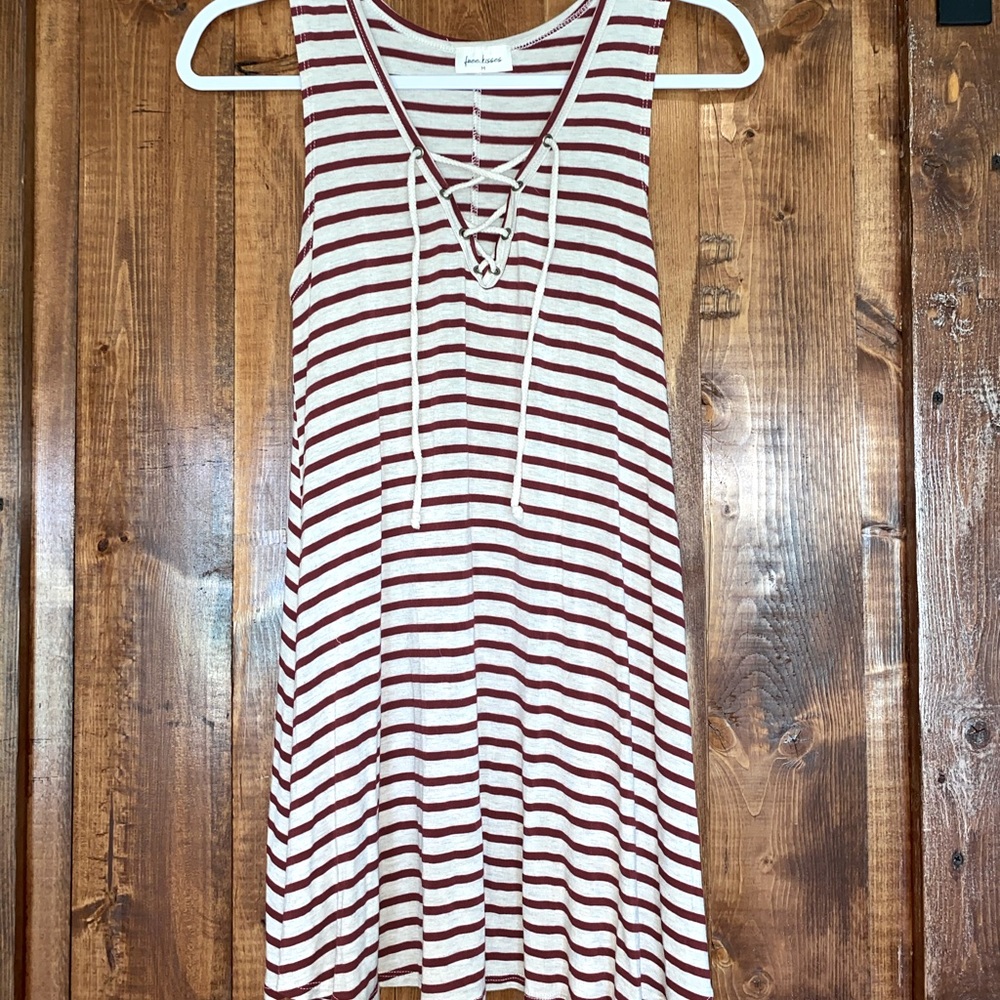 Women’s striped summer dress